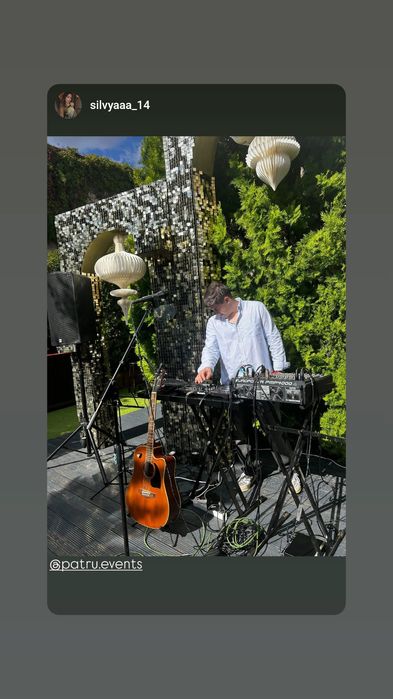 DJ + Solista +Solist/Chitarist+Cajon Muzica Live Nunta Botez|Bucuresti