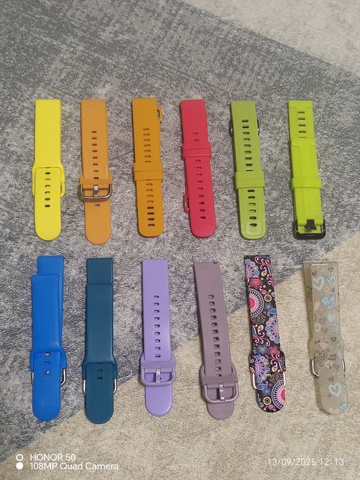 Силиконови каишки 20мм