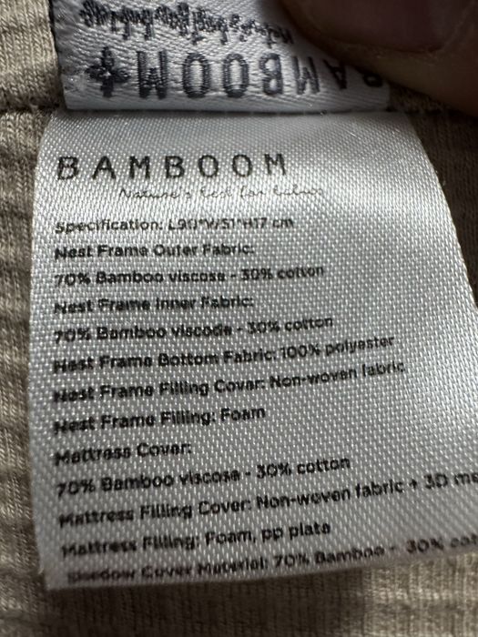 Baby nest Babybed Bamboo