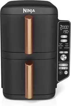 Фритюрник с горещ въздух Ninja Double Stack XL, 2 чекмеджета, 9,5л