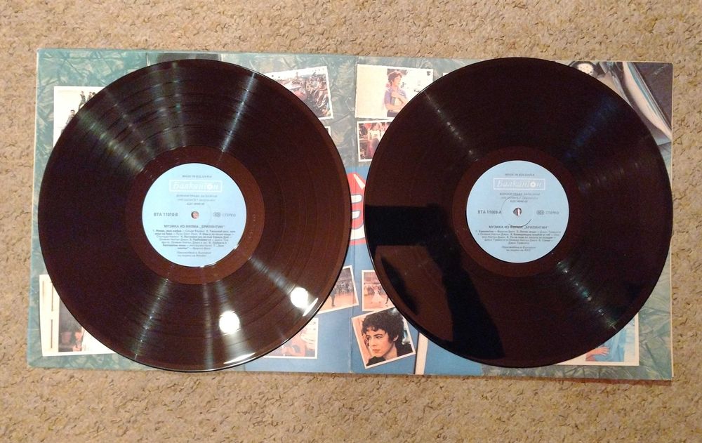 John Travolta & Olivia Newton-John – Grease - 2 x vinil
