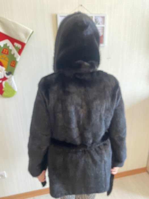 Женская шуба, норка