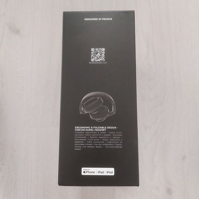 Премиум безжични слушалки deeBee dB-Pulse Black – Bluetooth 5.2 | Hybrid ANC | 40ч. Батерия