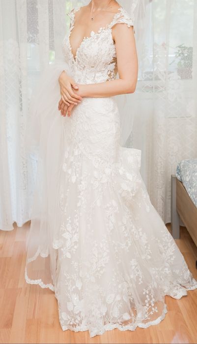 Rochie de mireasa BELLA SPOSA, colectia KATY CORSO, model SIMONA, culo