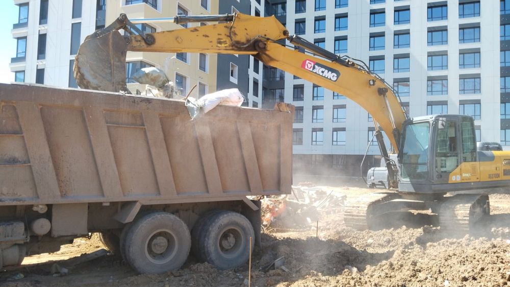 Снос демонтаж бетона домов