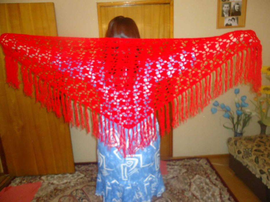 Женские шали (накидки) (Крючок биллан тукилган аеллар учун румоллар)