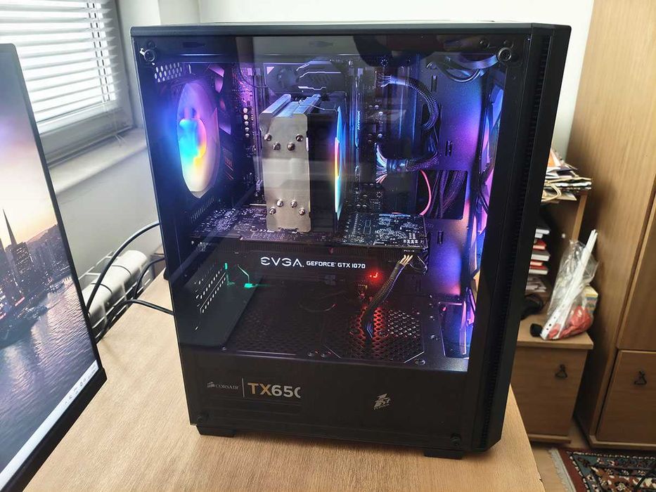 Геймърски компютър, Nvidia 1070, Xeon 2690 V4, 960GB SSD, 16gb Ram