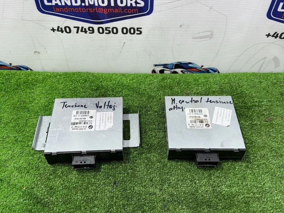 MODUL CONTROL TENSIUNE VOLTAJ (2 BUC.) BMW 318I SERIA 3 E90 LCI 2.0 BENZINA 2008 2005-2013 BMW 116D SERIA 1 E87 LCI 2.0 DIESEL 2010 2004-2013 COD OEM 61429113348 6142911334802 9113348 6142912708803 61429127088 912708803