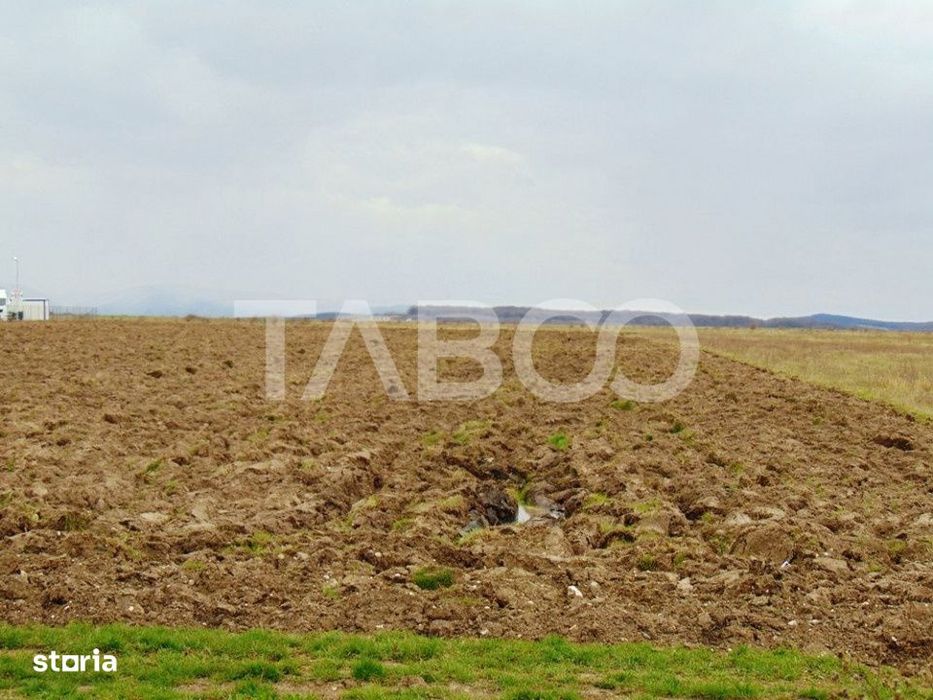 Teren intravilan 2 ha deschidere drum zona Industriala Vest Sibiu
