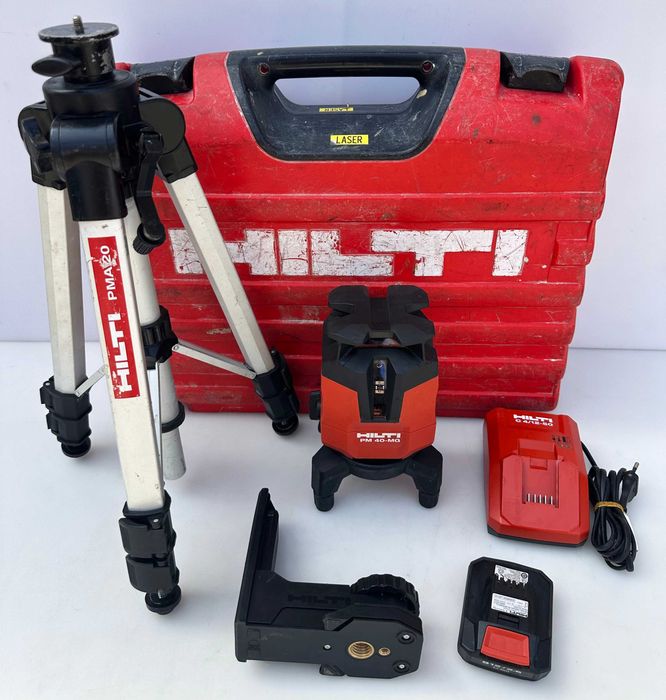 Hilti PM 40-MG - Мултилинеен лазер със зелен лъч