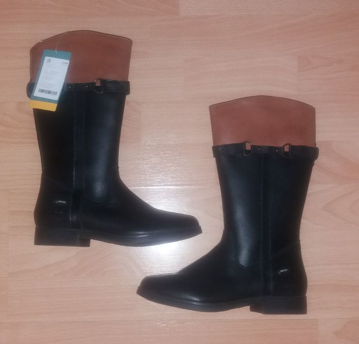 Сапоги на девочку Clarks, размер 33.5