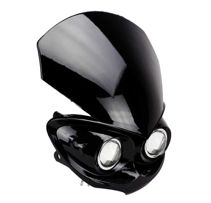 Преден спойлер за Мотор с Фар и крушки - 12V/55W.