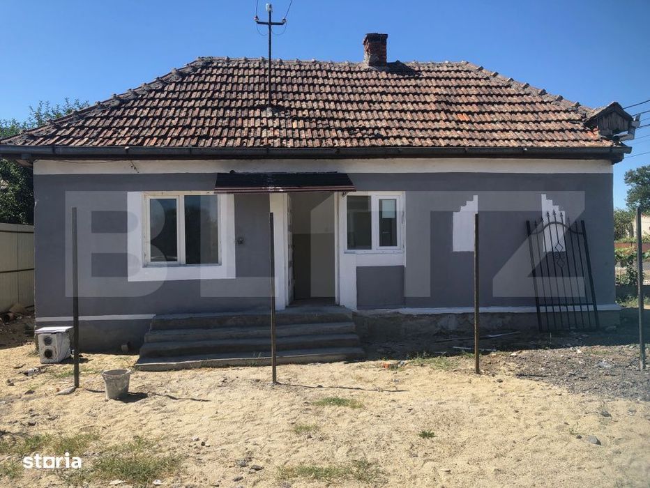 De vanzare casa semifinisata , 41mp , 131 mp teren , zona Petin