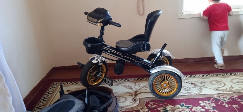 Коляска велосипед