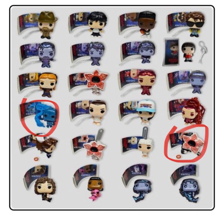 Фигурки киндер ОСД на обмен