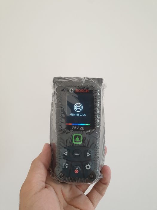 Bosch 165 27 CG PRO yashil rangli lazerni metr eng full