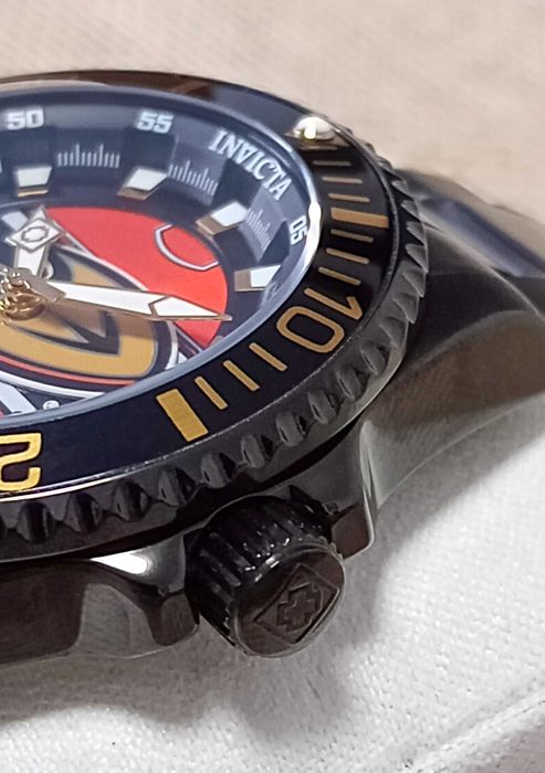 Ceas Invicta NHL Anaheim Ducks Quartz Orange Dial – Femei