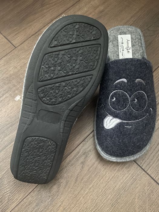 Нови дамски пантофи вълна