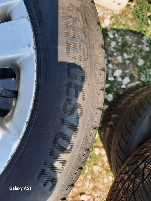 Ляти джанти с гуми 5×112,16цола