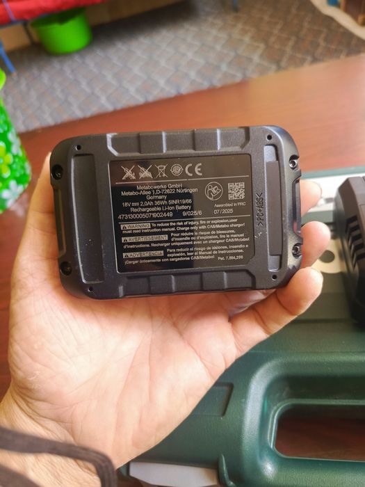 metabo 18v аккумулятор