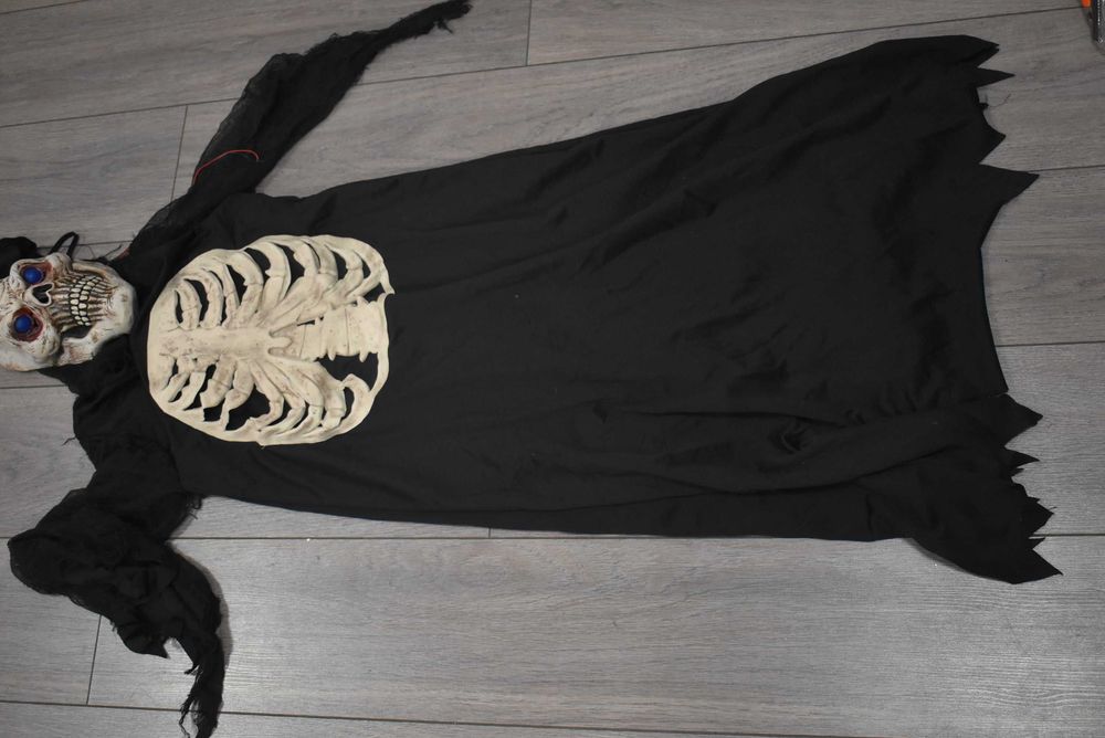 Costum Carnaval, Halloween, Serbare FANTOMĂ SCHELET