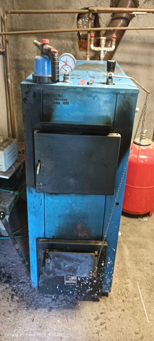 Cazan combustibil solid (lemn și cărbune)buderus 28 KW