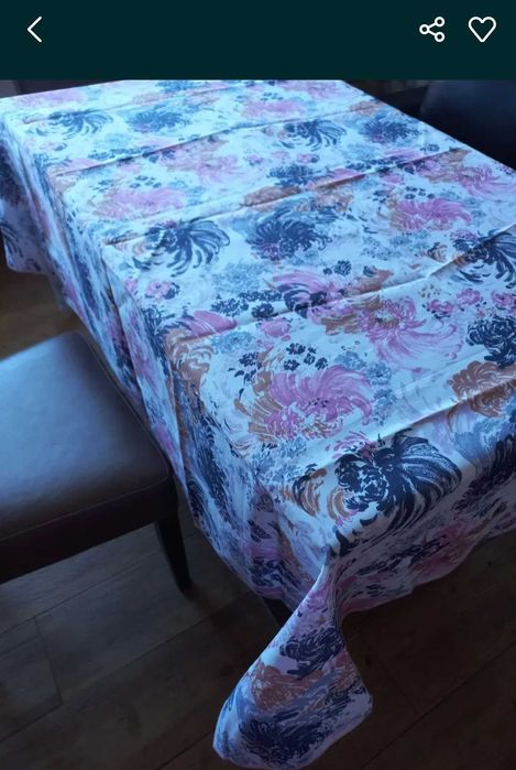 180/140см.НОВА цветна покривка за маса