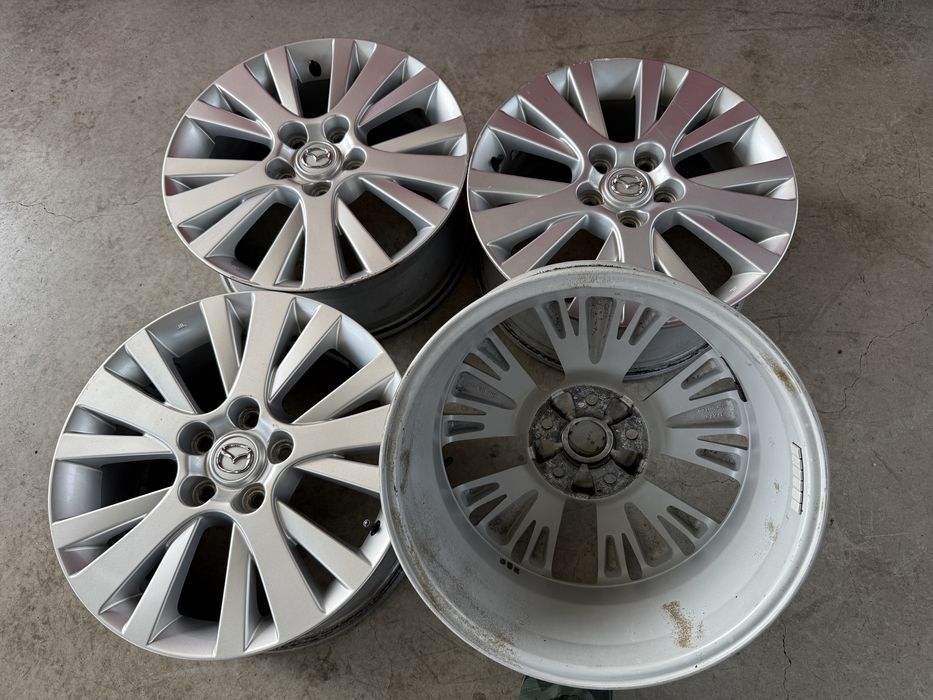4бр. ОРИГИНАЛНИ 17" Джанти 5х114.3 за -MAZDA/HONDA/MITSUBISHI/NISSAN/японски- 7Jx17H2, ET60