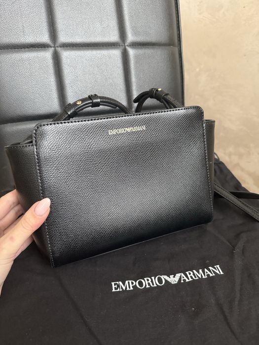 Чанта Emporio Armani Сафиано кожа