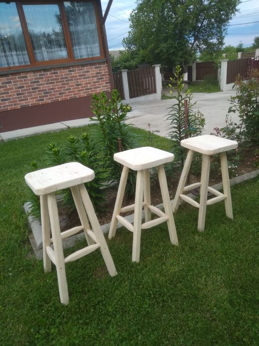 Scaune de bar rustice