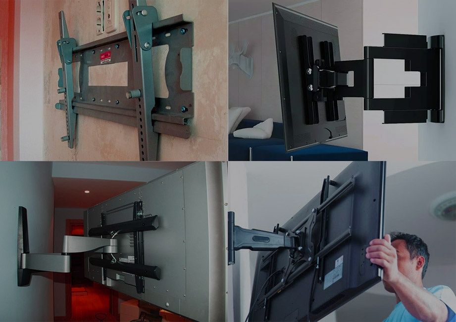 Установка кранштейна