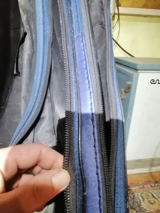 Троен, твърд калъф, Kaida 135см