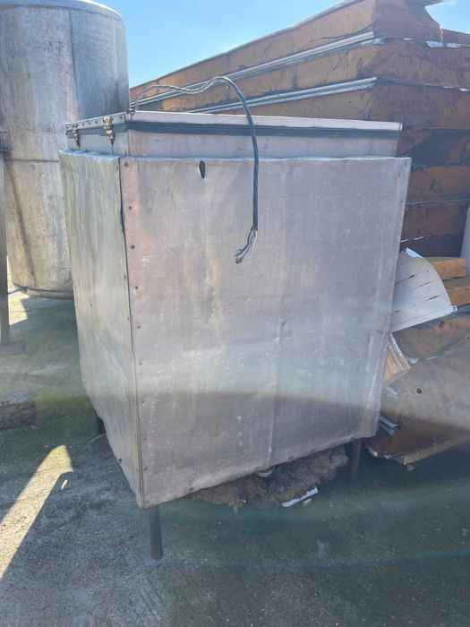 Съд за подгряване двустенен