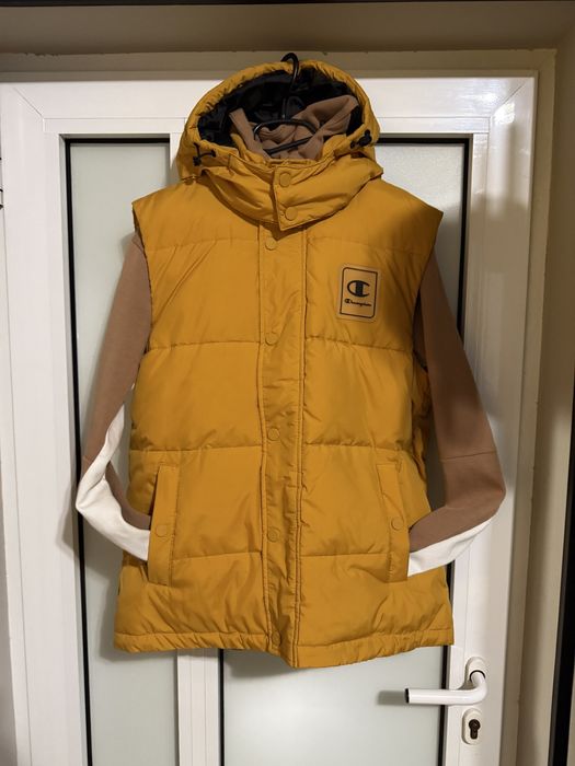 Елек на Champion цвят горчица