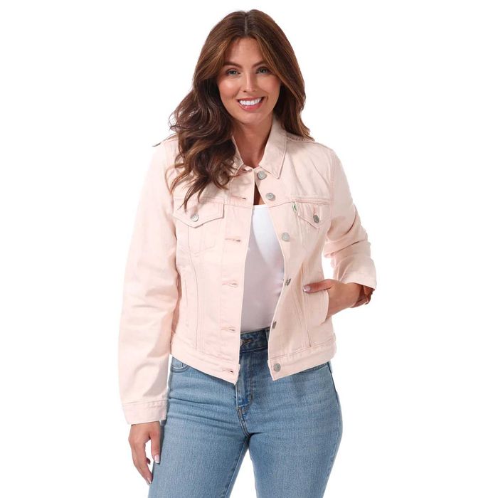Jacheta de blugi Levi's, masura M, roz somon deschis