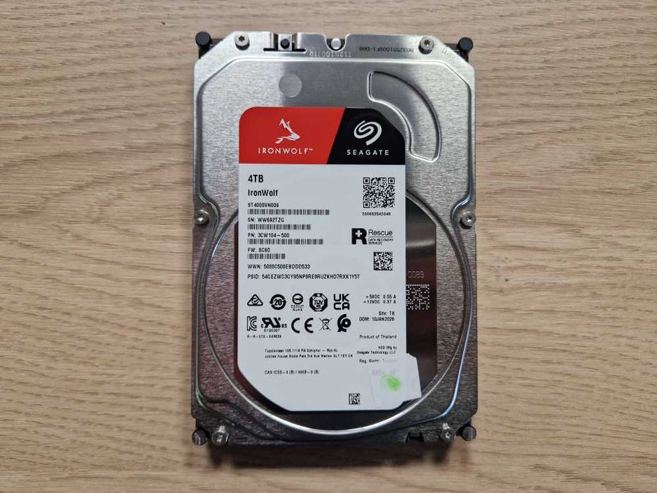 Seagate IronWolf ST4000VN006 – 4TB NAS твърд диск
