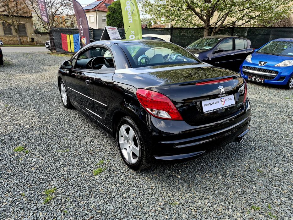Peugeot 207 CC Cabrio 1.6 Benzină Euro 5 Parc Auto Rate sau Cash