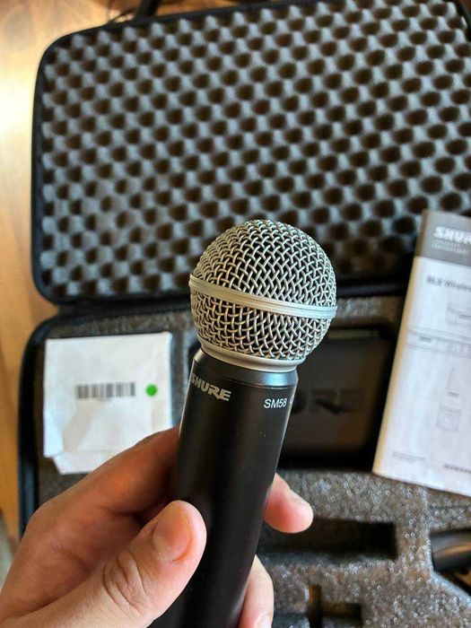 Shure BLX24/SM58 S8 sistem wireless microfon