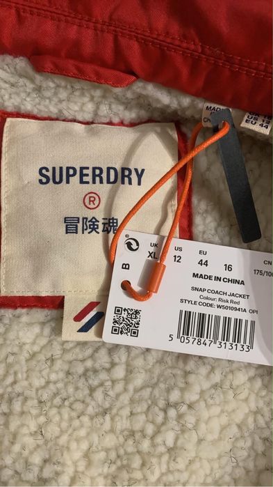 Superdry snap coach jacket
