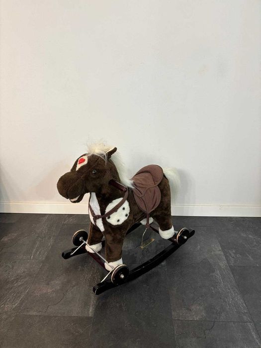 Balansoar Cal cu sunete si roti pentru copii