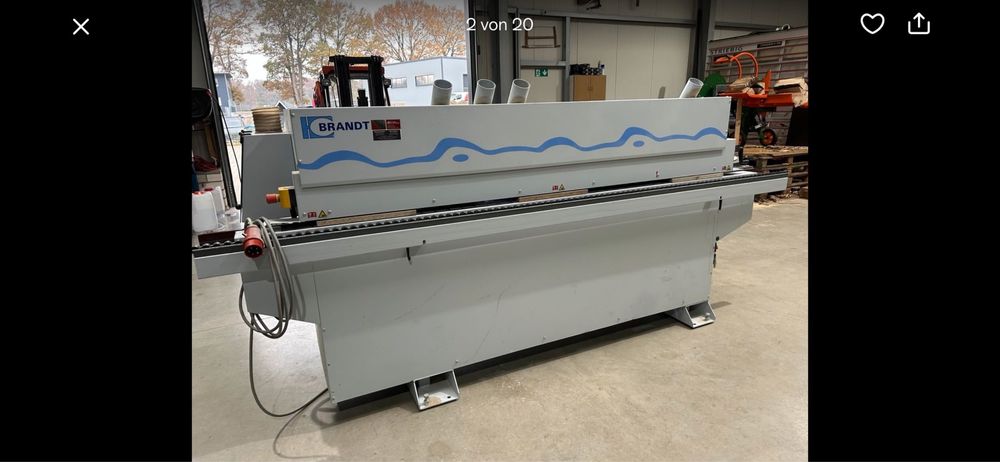 Masina de cant abs Brandt kd 110 cu prefrezare