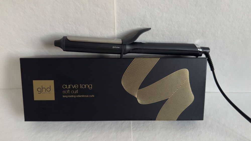 Ondulator GHD Soft Curl profesional, 32 mm, in garantie inca aproape 2 ani