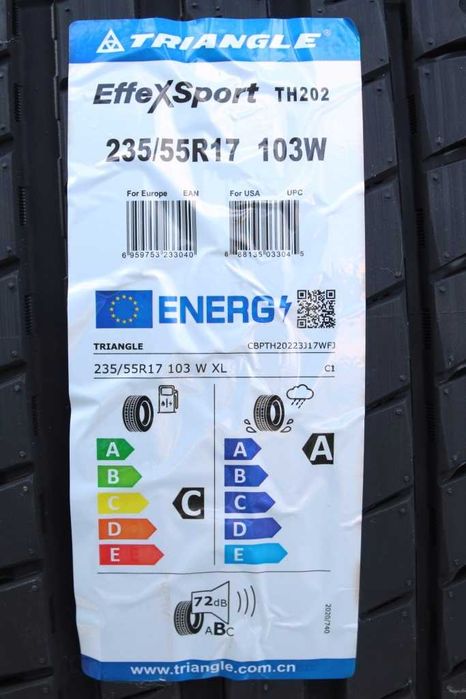 Anvelope vara noi 235/55R17, 103W, XL, Triangle, DOT 2025