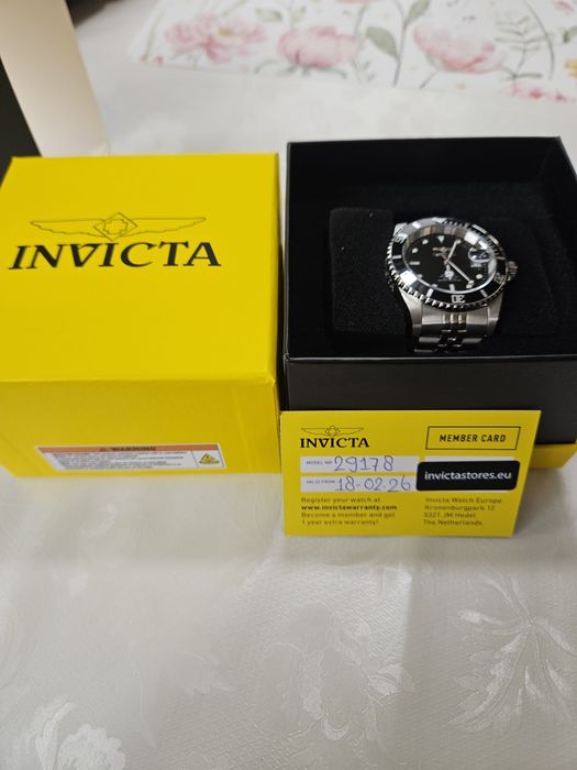 Ceas Invicta Pro Diver Automatic – aspect Rolex Submariner