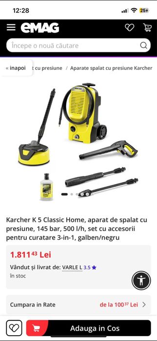 Vand Karcher K5 nou!