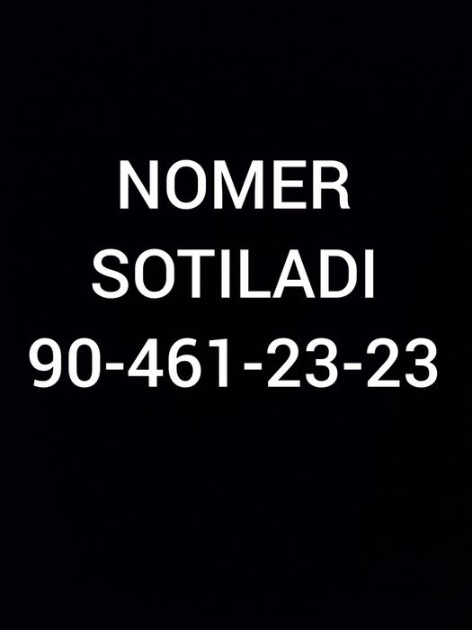 Ushbu nomer sotiladi arzonga