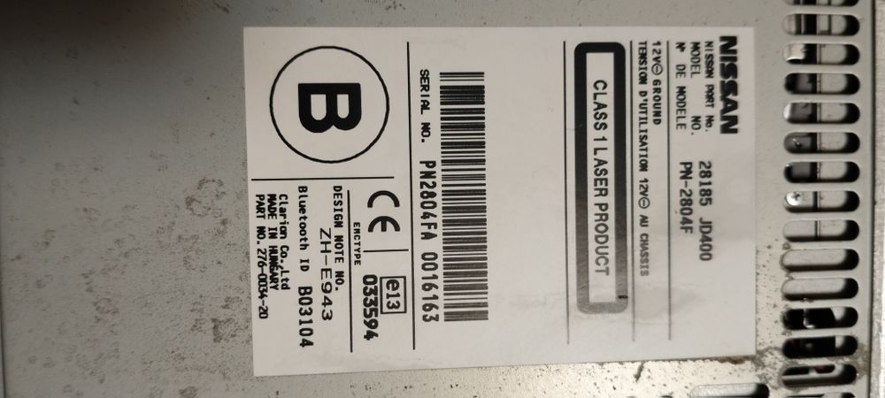 Радио Нисан Bluetooth