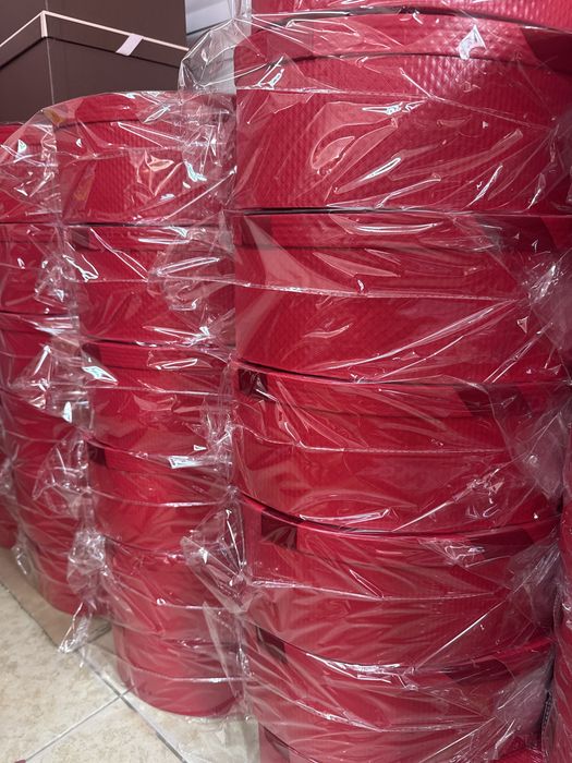 Подаръчна кутия сърце с панделка / сет 3 броя - S/M/L