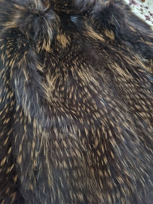 Vesta din blana naturala de vulpe