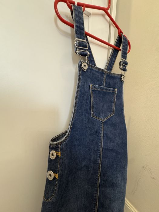 Стильный сарафан для девочек, рост 140, 10лет